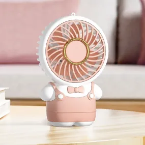 Rechargeable Cartoon Styling Mini Table Fan