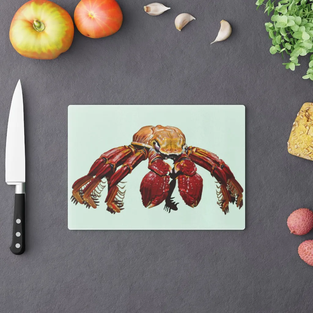 Red Crab Cutting Board