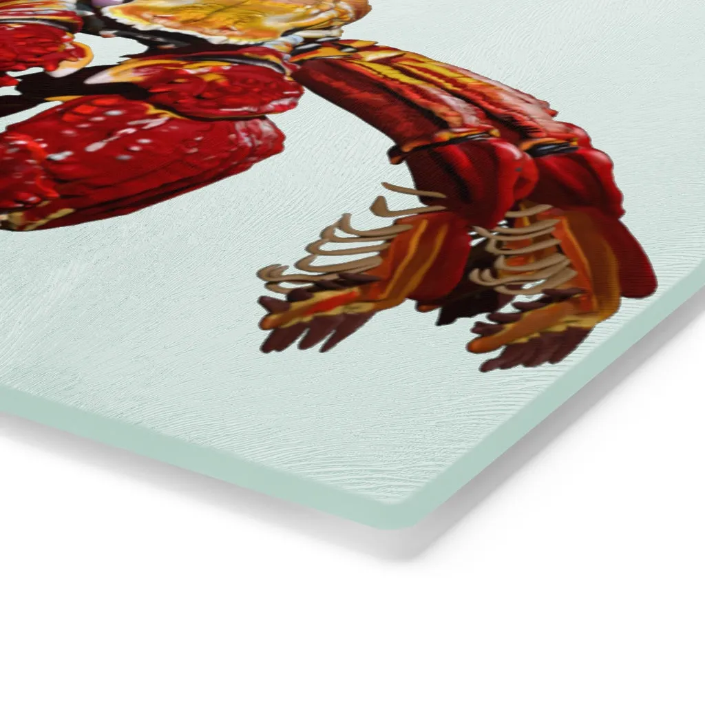 Red Crab Cutting Board