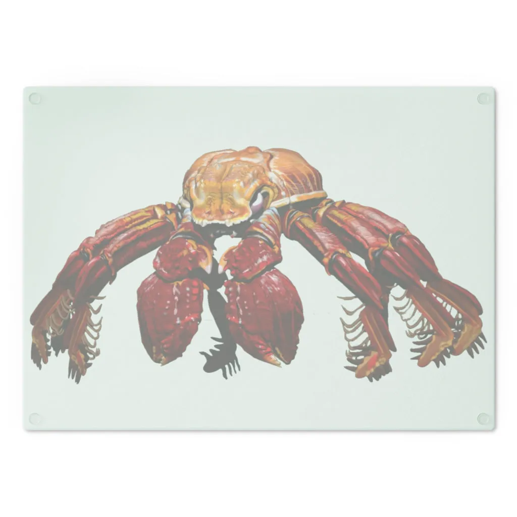 Red Crab Cutting Board