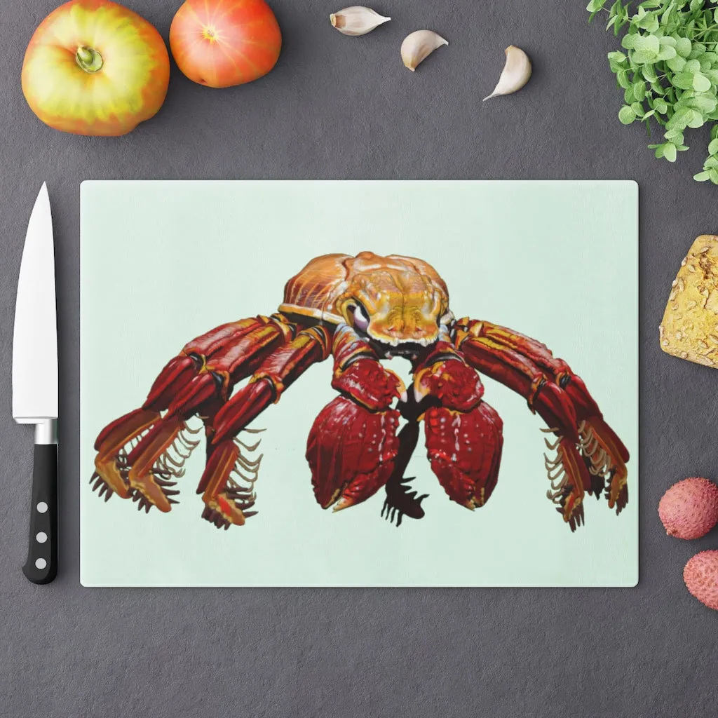 Red Crab Cutting Board