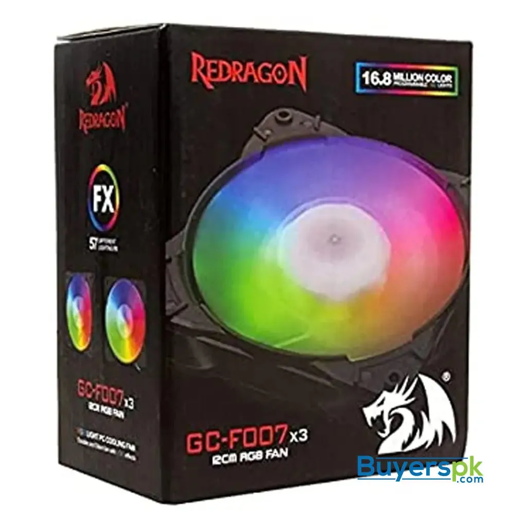 Redragon Gc-f007 120 Cm Rgb Fan