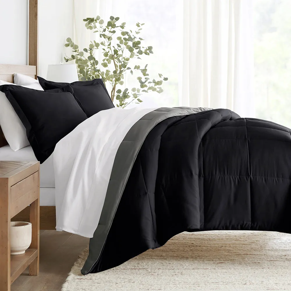 Reversible Down-Alternative Comforter Set - 12 Days of Deals