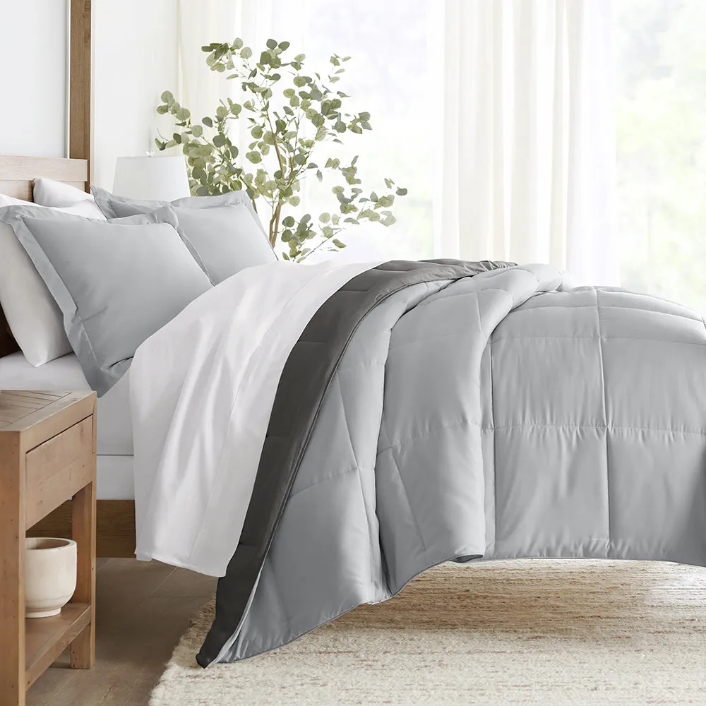 Reversible Down-Alternative Comforter Set - 12 Days of Deals