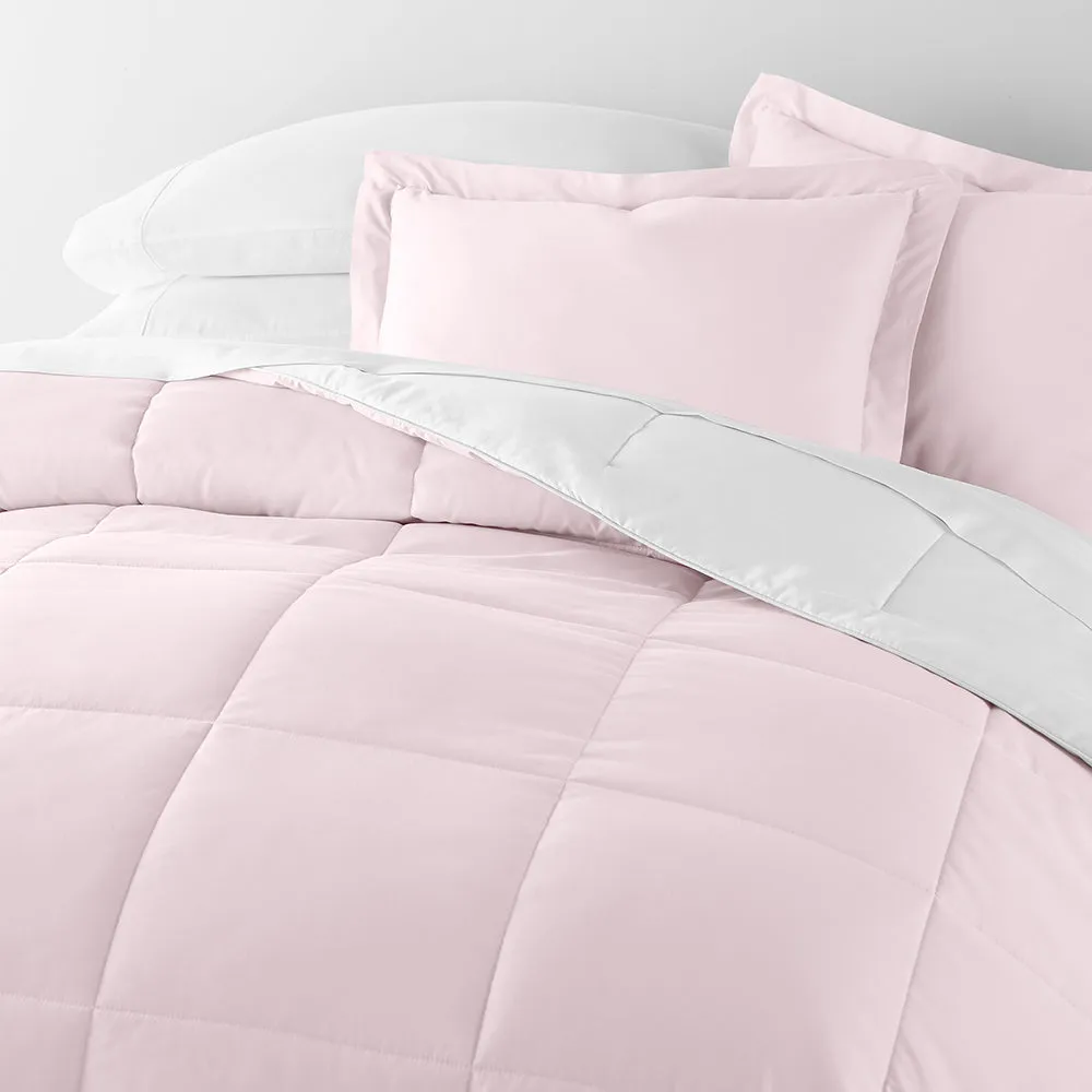 Reversible Down-Alternative Comforter Set - 12 Days of Deals