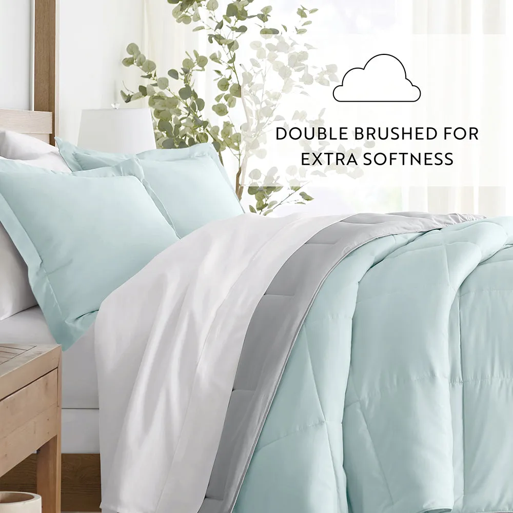 Reversible Down-Alternative Comforter Set - 12 Days of Deals