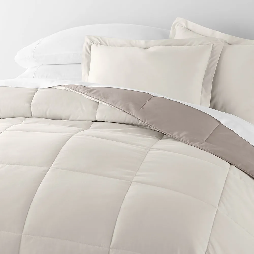 Reversible Down-Alternative Comforter Set - 12 Days of Deals