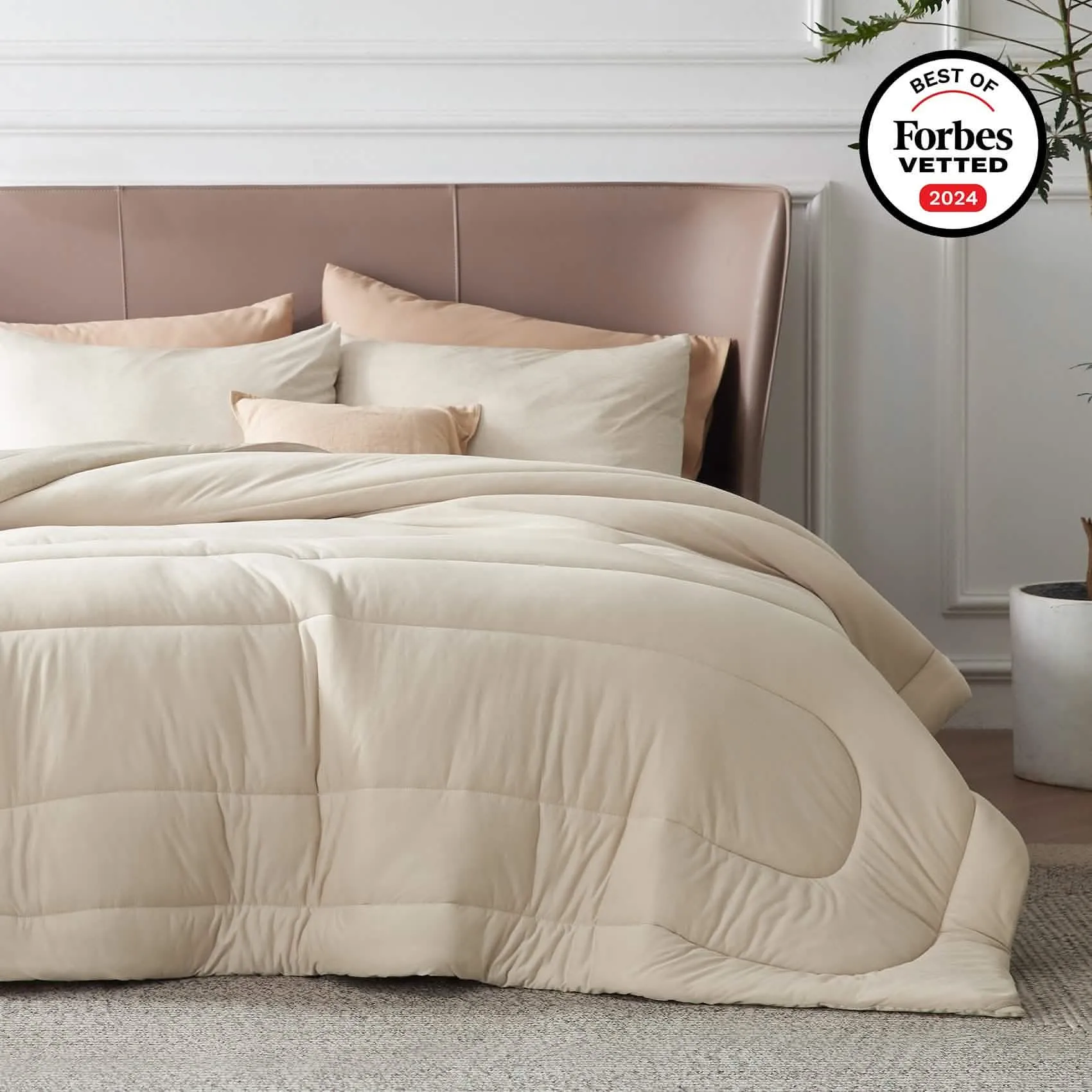 Reversible Warm and Cooling Comforter Set