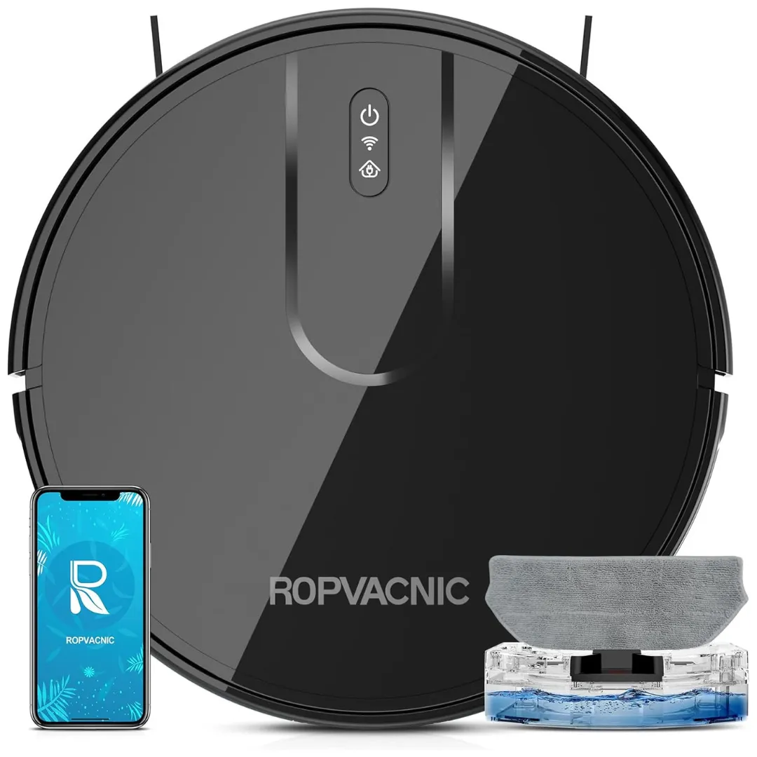 Ropvacnic 4000pa Suction Robot Vacuum Cleaner & Mop