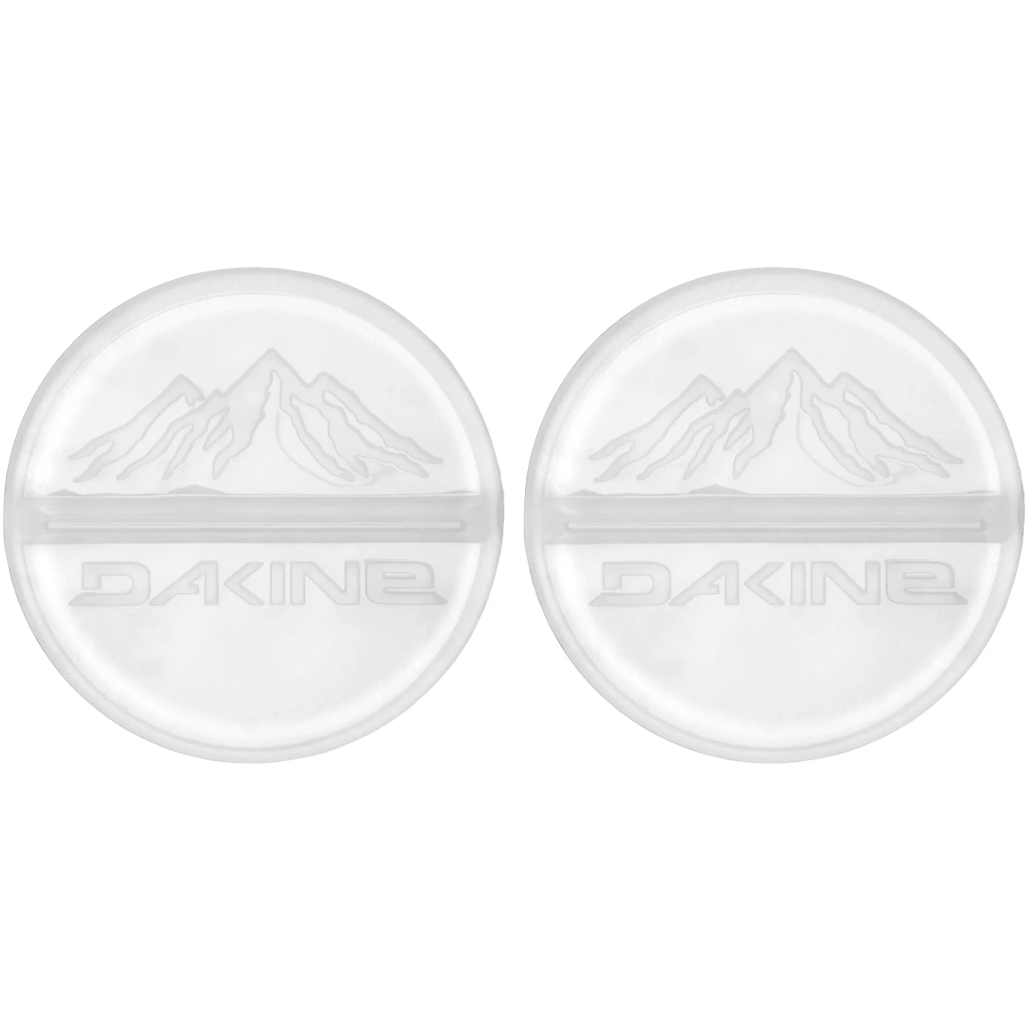 Round Scraper Stomps - Clear White