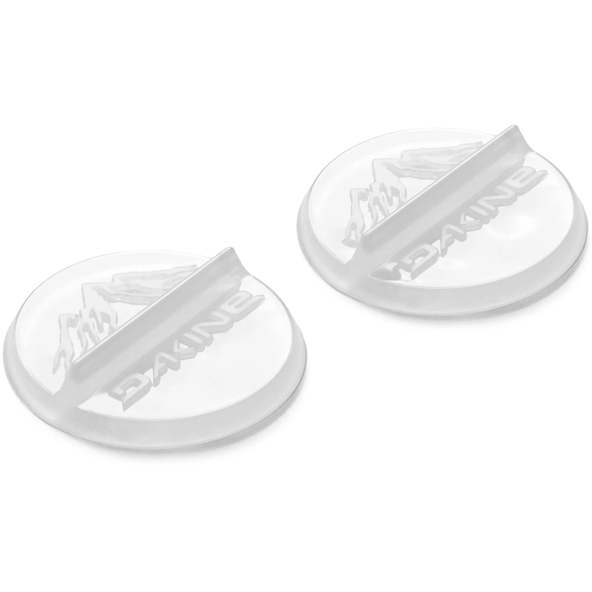 Round Scraper Stomps - Clear White