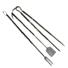 Ruddock Bros - The Pit Boss BBQ Set - Damascus Steel - 3 Piece