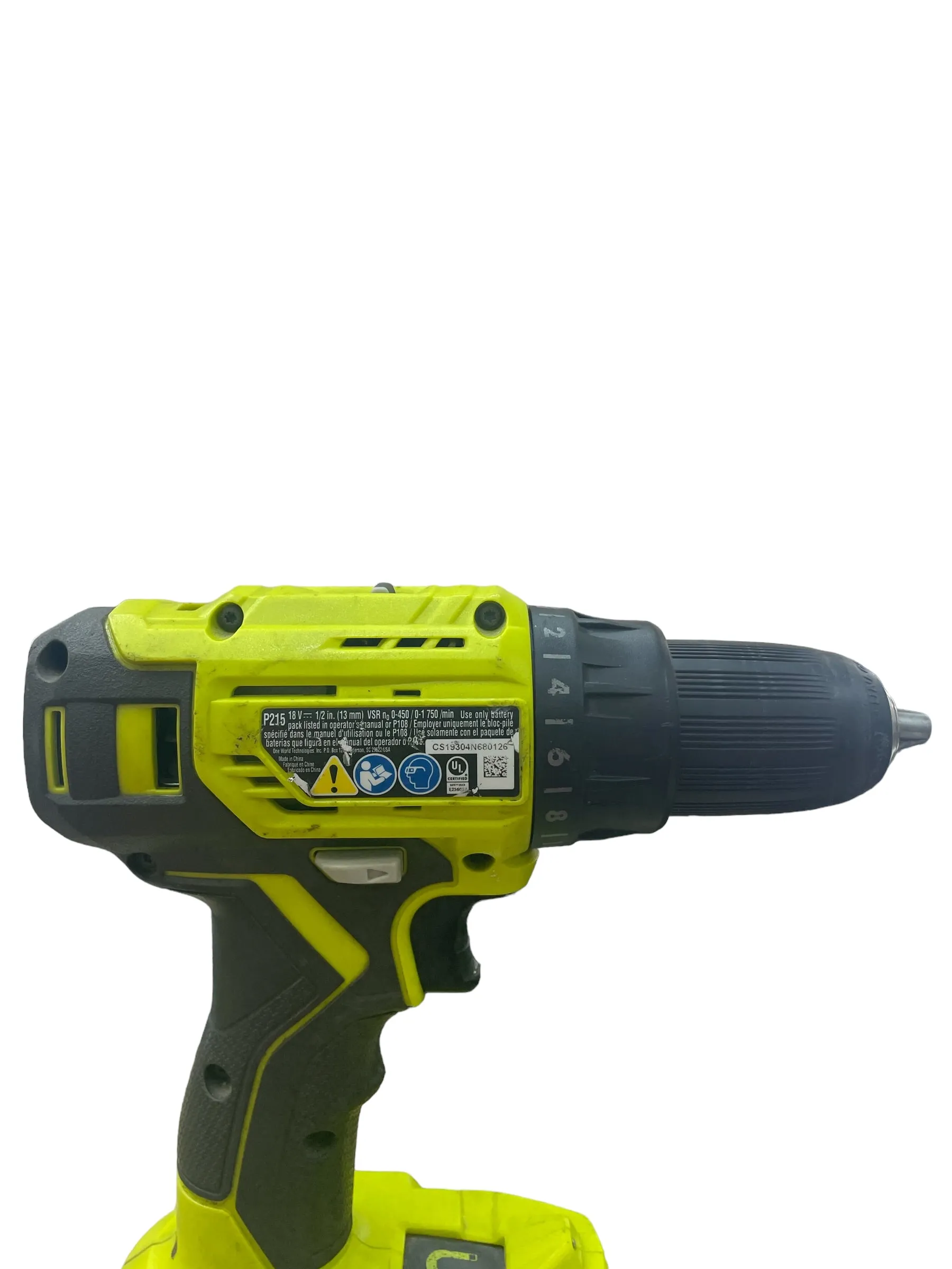 Ryobi P215 Drill