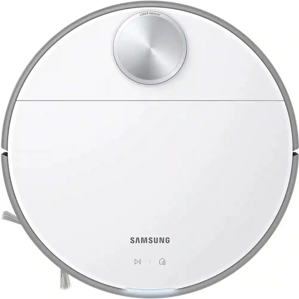 SAMSUNG Jet Bot  VR30T85513W/EU Robot Vacuum Cleaner with built-in Clean Station - Misty White