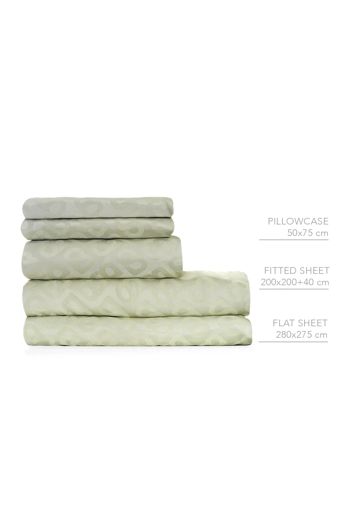 Signature Bed Sheet Super King - Sage