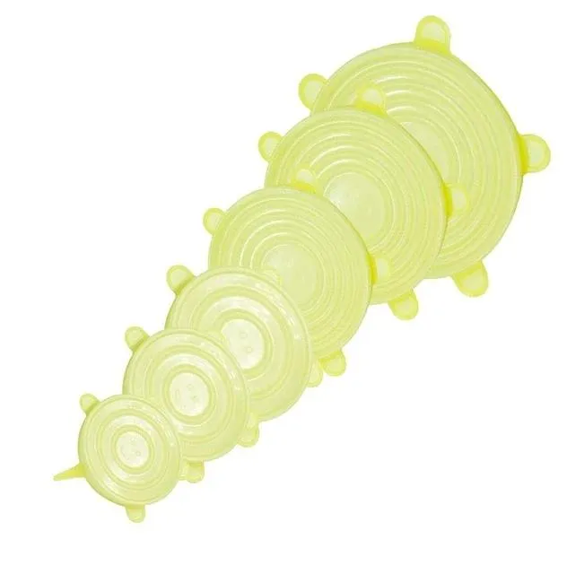 Silicone Food Wrap Stretch Vacuum Seal Wrap Kitchen