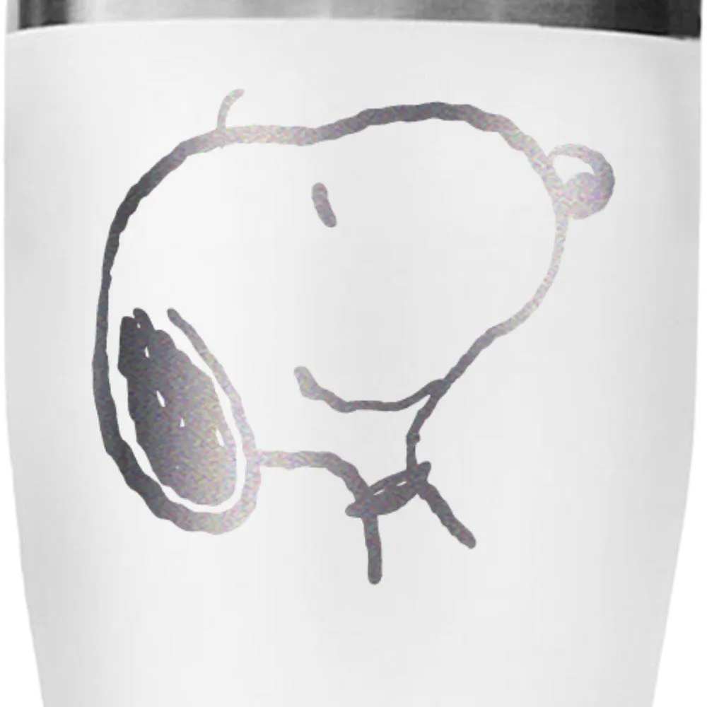 Snoopy Smile Laser Engraved Tumbler