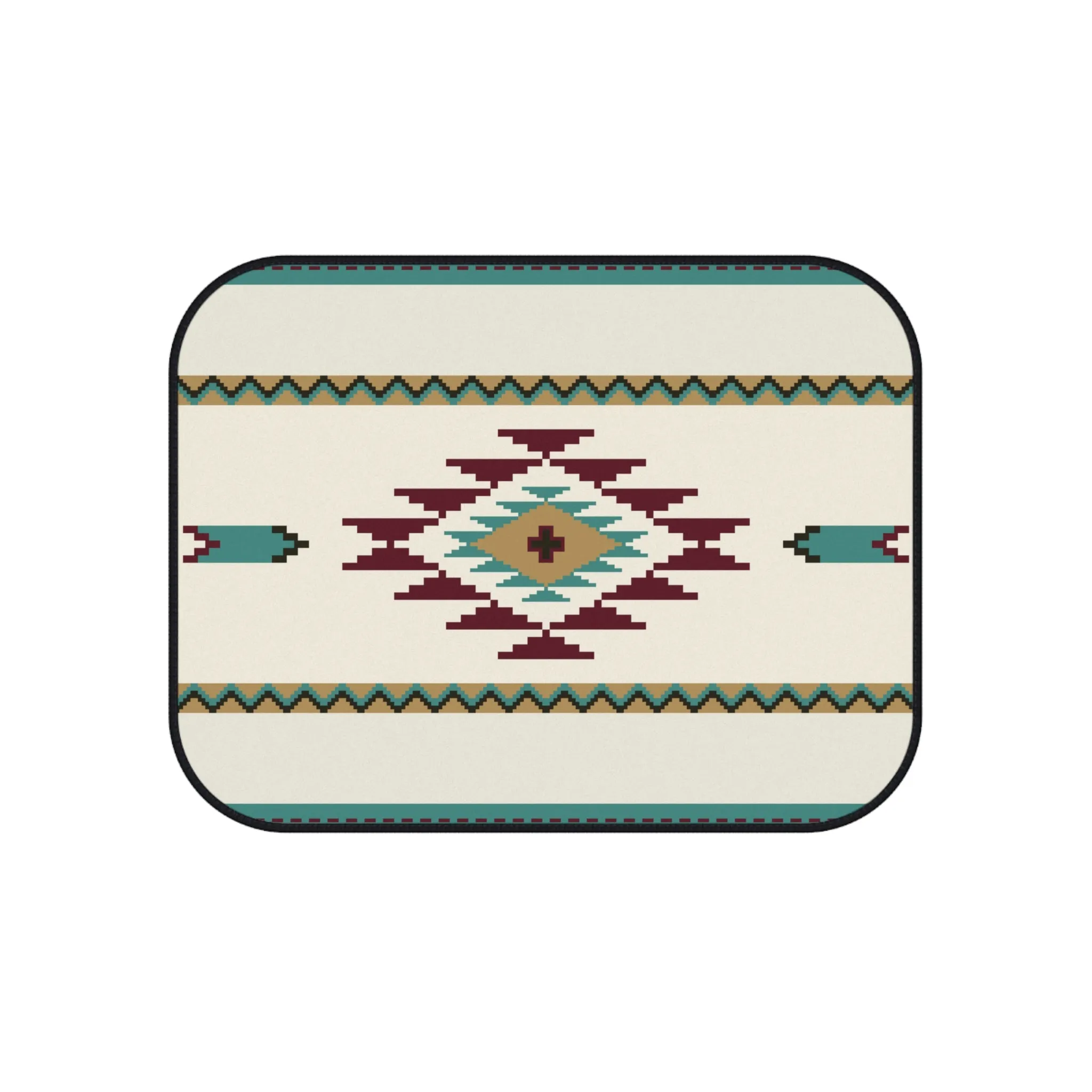 Southwestern Car Mats for SUV or Car Desert Dreamscape Print Aztec Car Mats