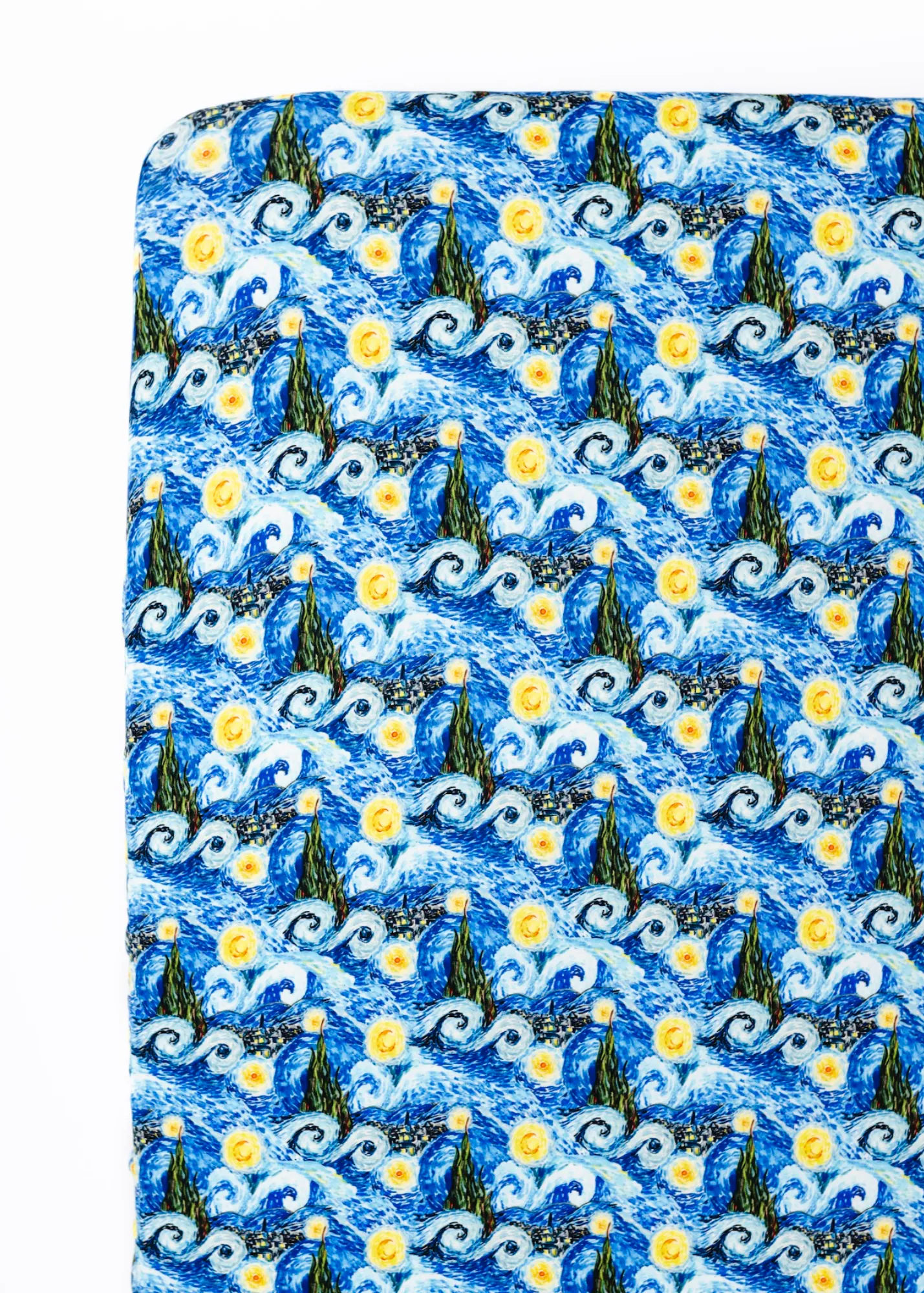 Starry Night Bamboo Crib Sheet