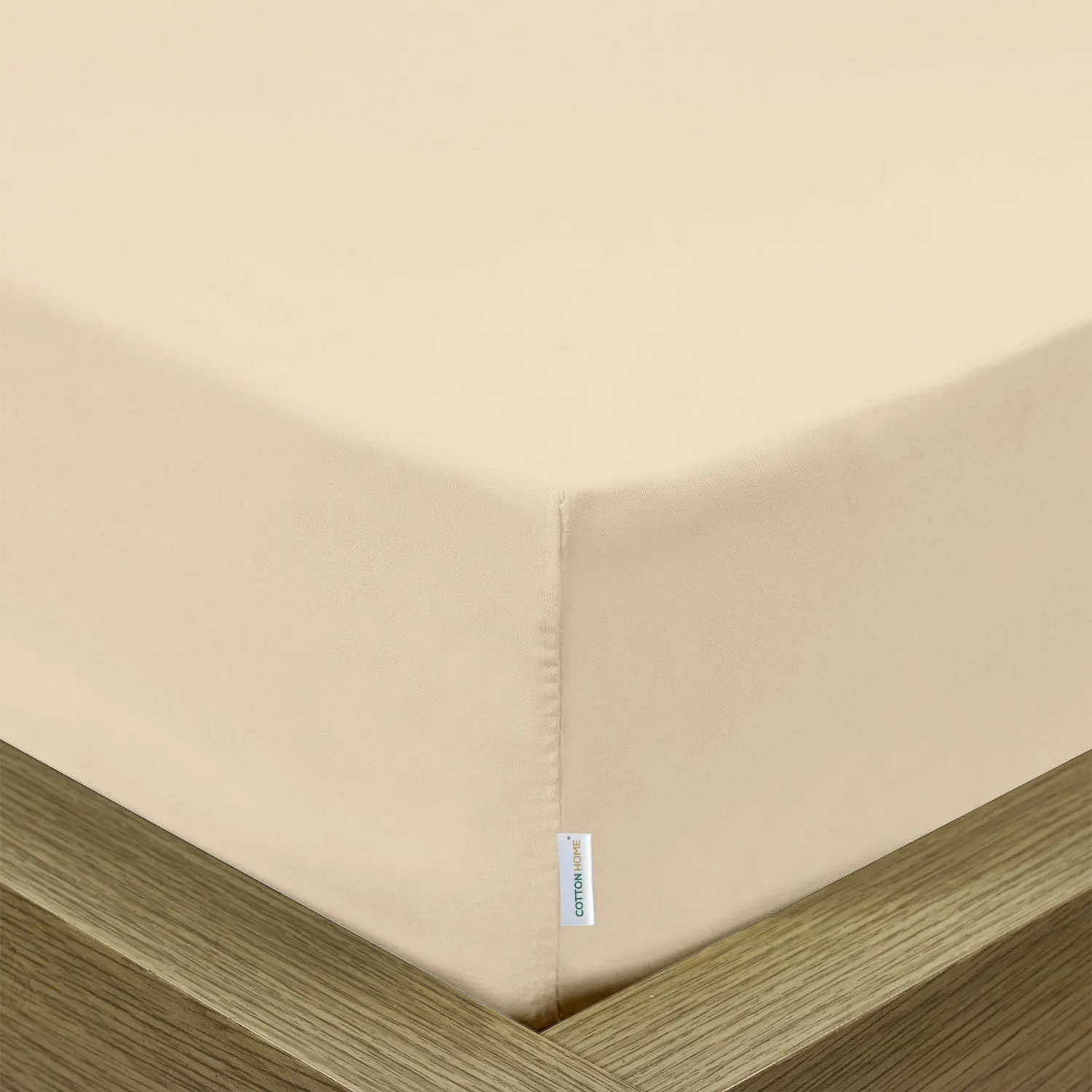 Super Soft Fitted sheet 120x200 25 cm-Stone