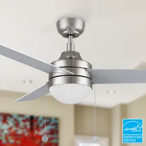 Terrassa 52 inch Ceiling Fan with LED Light and Pull Chain