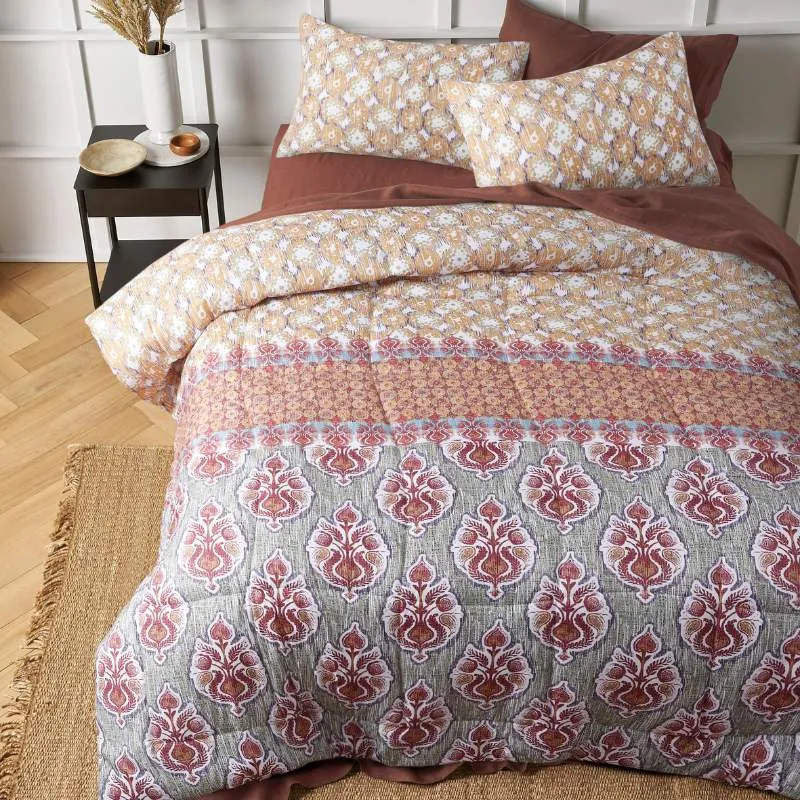 The Big Sleep Pippa Printed Microfibre 3 Piece Comforter Set