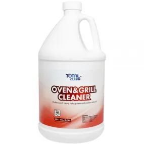 Total Clean Oven & Grill Cleaner, 1 Gallon - Case of 4 bottles