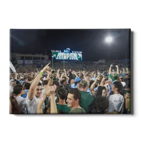 Tulane  Green Wave - Tulane Fans Storm the Field