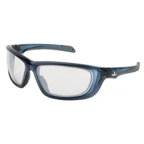 UD129 MCR Safety UD1 Series Safety Glasses, I/O Clear Mirror Lens