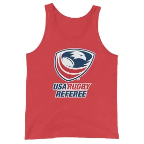 USA Rugby Referees Unisex Bingtang Singlet Red