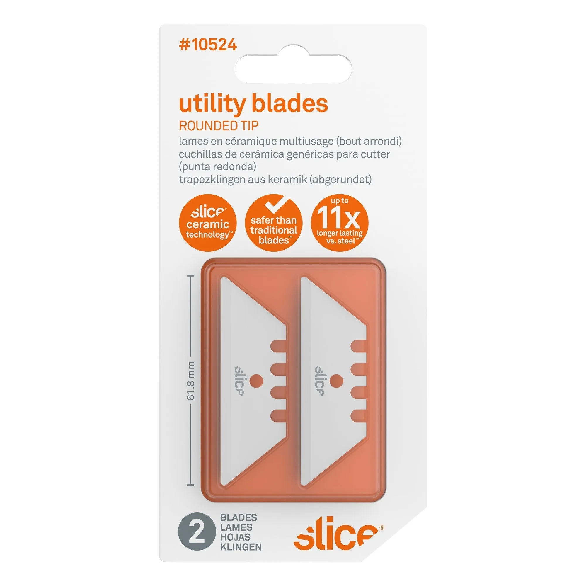 Utility Blades (Rounded Tip)