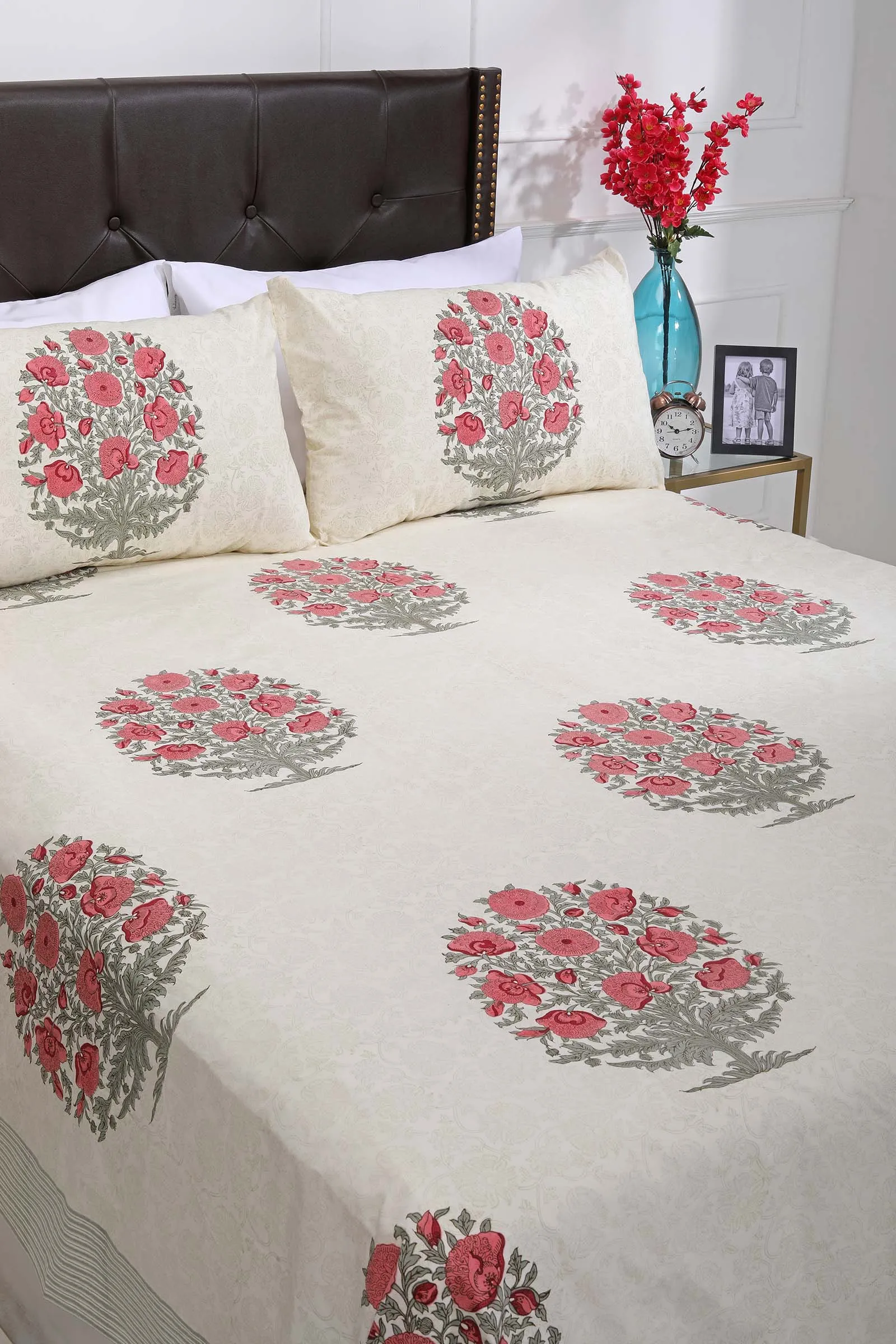 Vruksh Cotton Percale Bedsheet