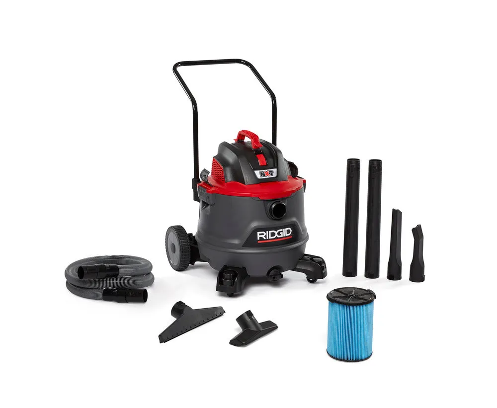 Wet/Dry Vacuum - Ridgid RT1400 14 Gallon NXT Portable with Cart 62718