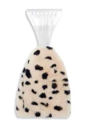 Wild Cheetah Faux Fur Ice Scraper