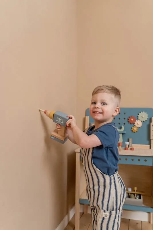 Wooden Toy Drill