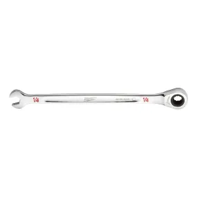 Wrench - Milwaukee 1/4 in. SAE Ratcheting Combination Wrench, 45-96-9208