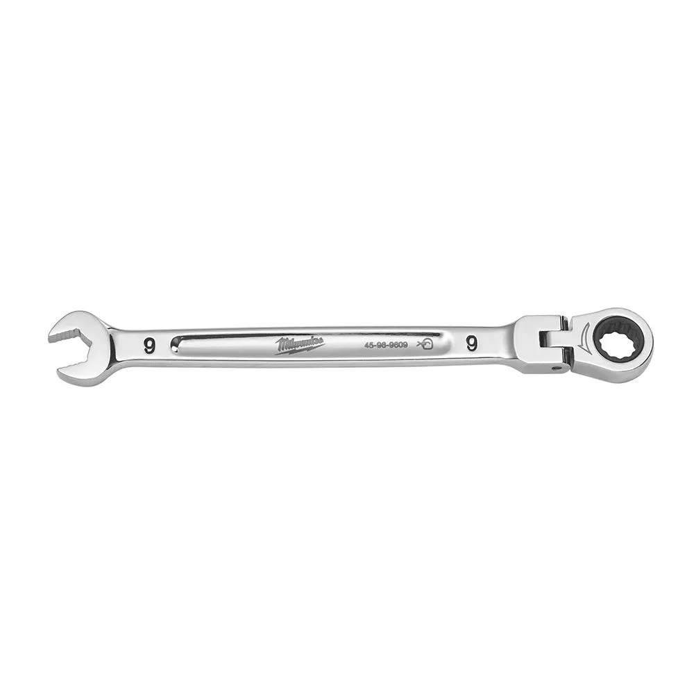 Wrench - Milwaukee Flex Head Ratcheting Combination Wrench, Various Sizes, 45-96-960 / 45-96-961 / 45-96-962