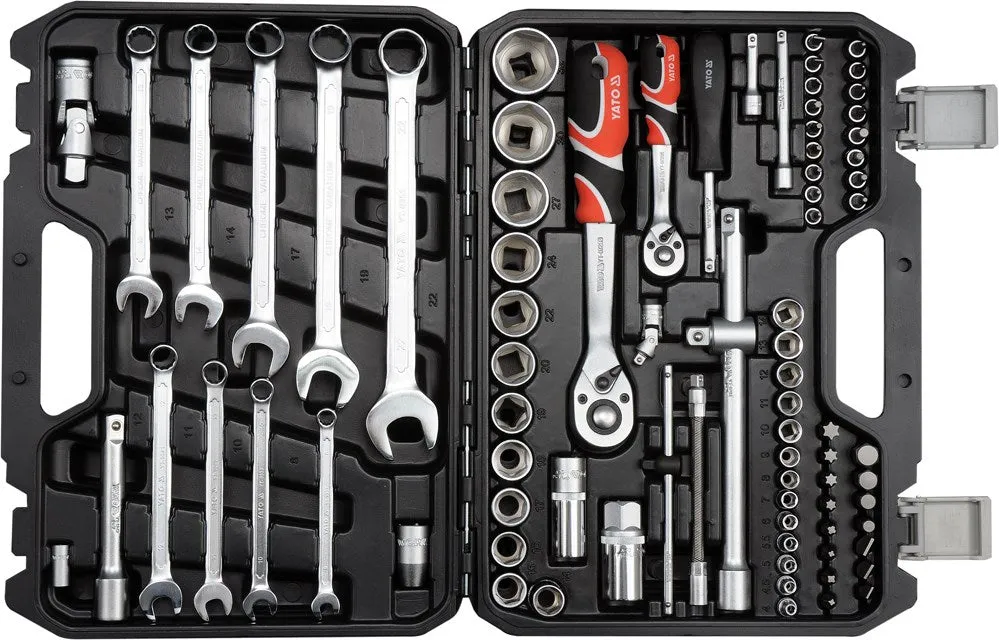 Wrench Set Yato 82Pcs 1/2"/1/4" 12691